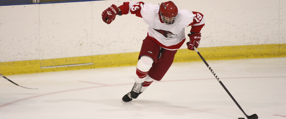 Men's Ice Hockey Wins First Home DVCHC Game of the New Year