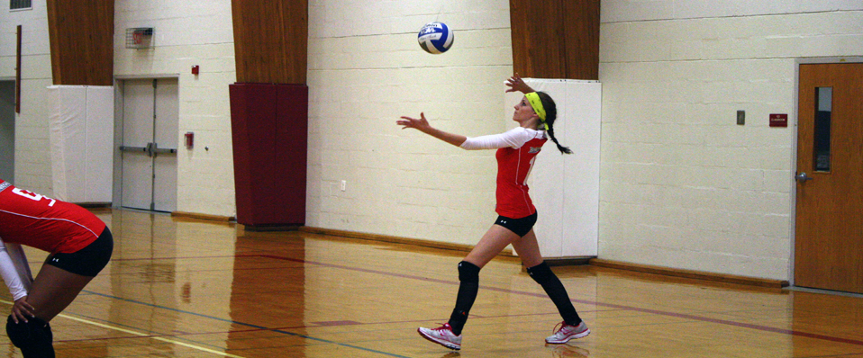 Women's Volleyball fell 3-0 to  Notre Dame of Maryland University