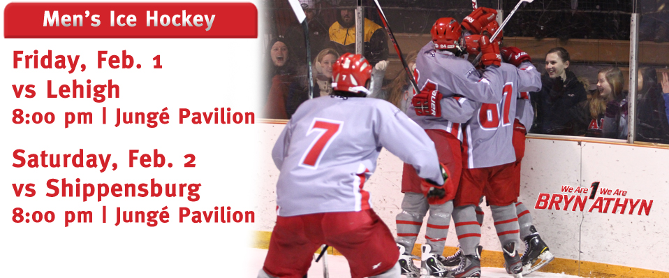Men's Ice Hockey Hosts Pair of Crucial DVCHC Contests