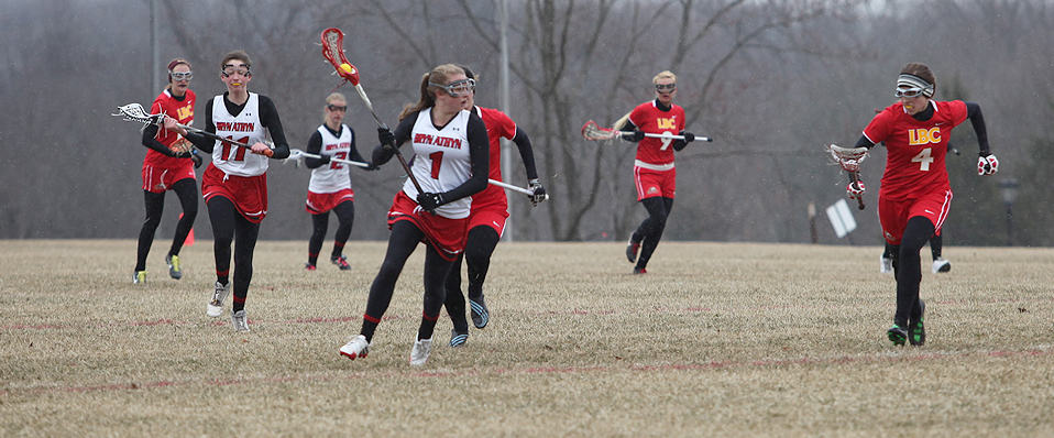 Women's Lacrosse Rallies Past Lancaster Bible