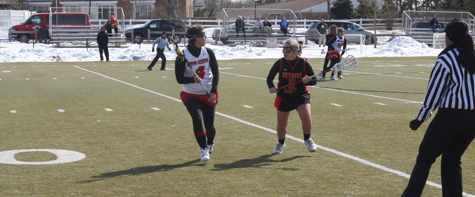 Women's Lacrosse Competes in Inaugural Game Against Gwynedd-Mercy