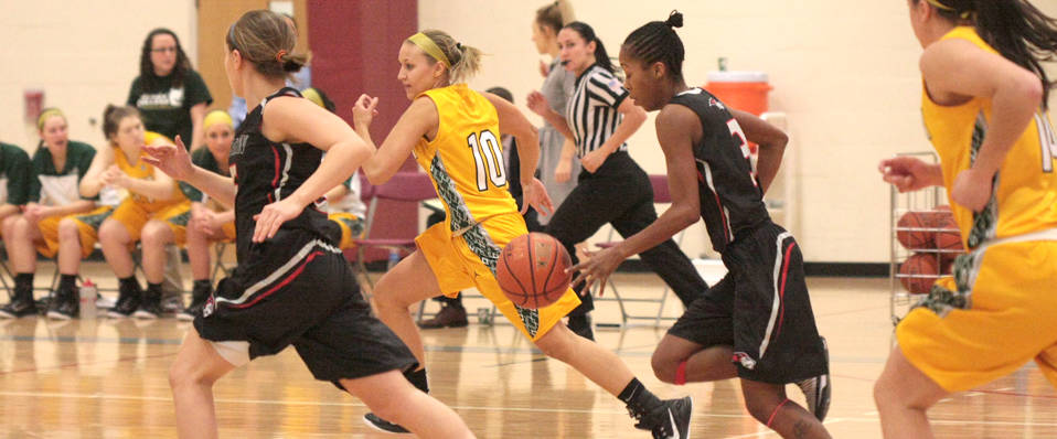 Women's Basketball Falls at Lancaster Bible in NEAC Action