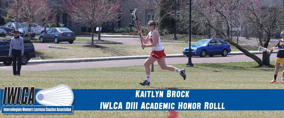 Brock Named to IWLCA Academic Honor Roll