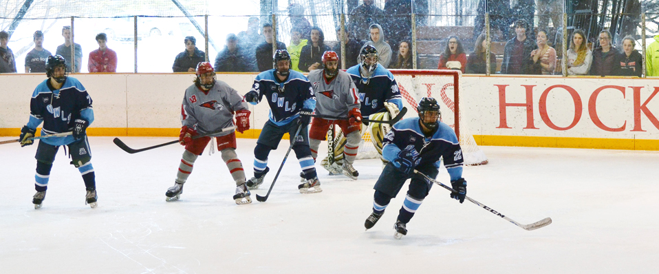 Men's Ice Hockey Cruise Past Southern Connecticut, 6-2