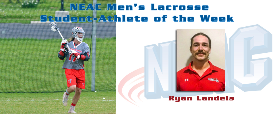 NEAC Men's Lacrosse Student-Athlete of the Week | Ryan Landels