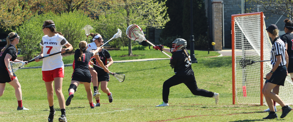 Late Comeback Lifts Women's Lacrosse Over Lancaster Bible, 12-10
