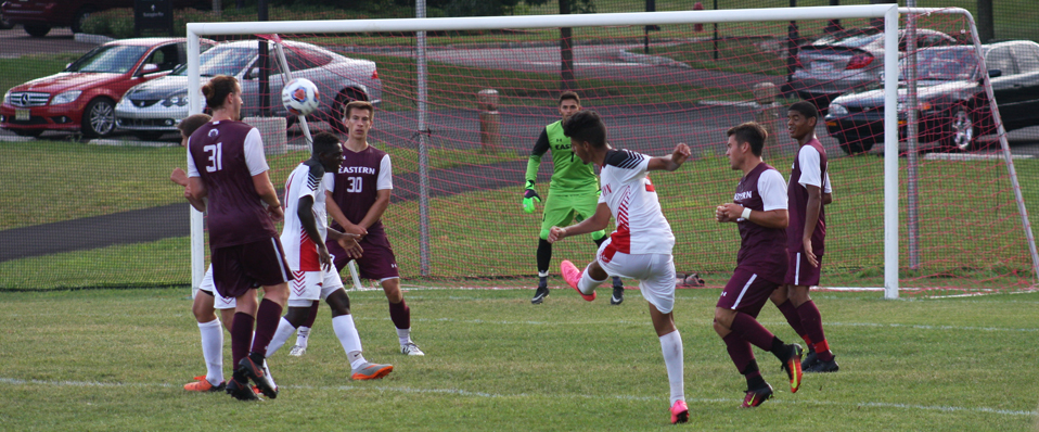 Men's Soccer Stifled By Eastern in Home-Opener