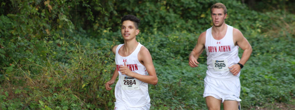 Men's cross country finishes fifth in Bryn Athyn Cross Country Invitational