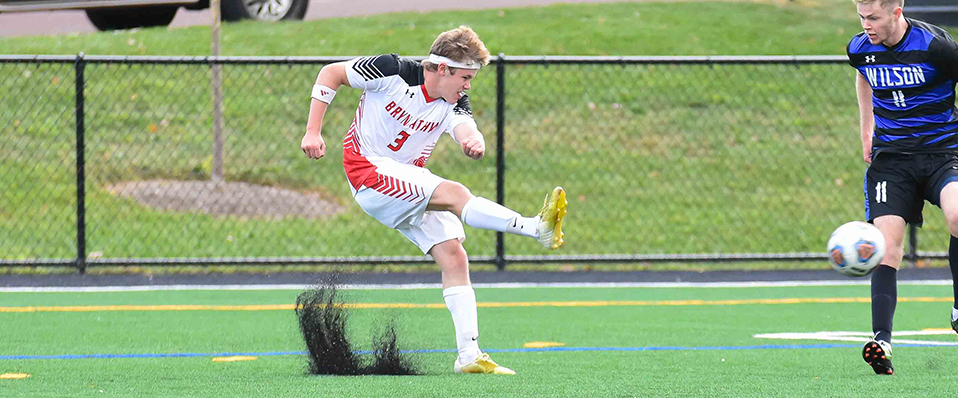 Brock, Rodriguez lead men's soccer to win over College of St. Elizabeth