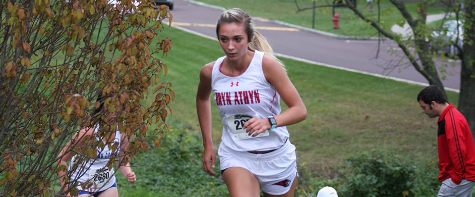 Women's cross country takes 8th in NEAC Championship