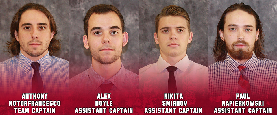 Ice hockey names leadership group for 2017-18 season
