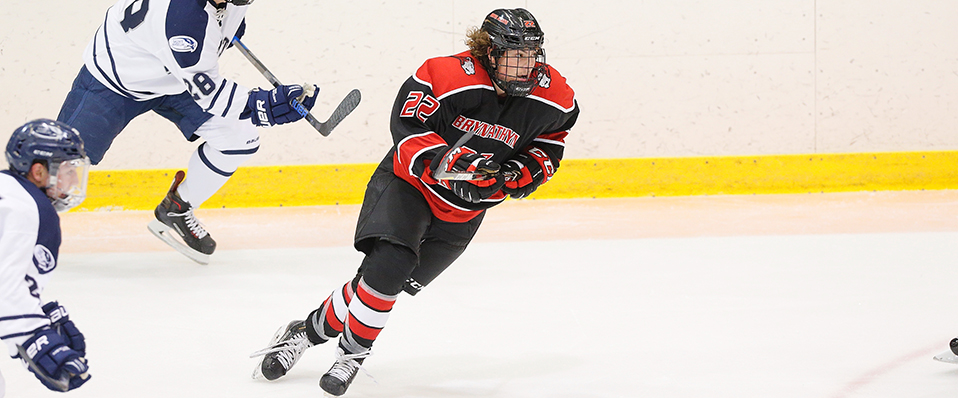 Men's ice hockey cruises to 8-3 win over Lebanon Valley in home opener