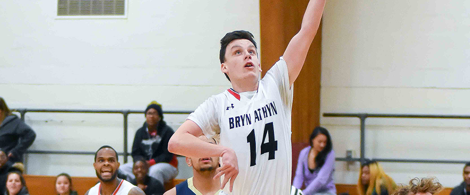 Men's basketball's winning streak ends with 72-58 loss to Haverford