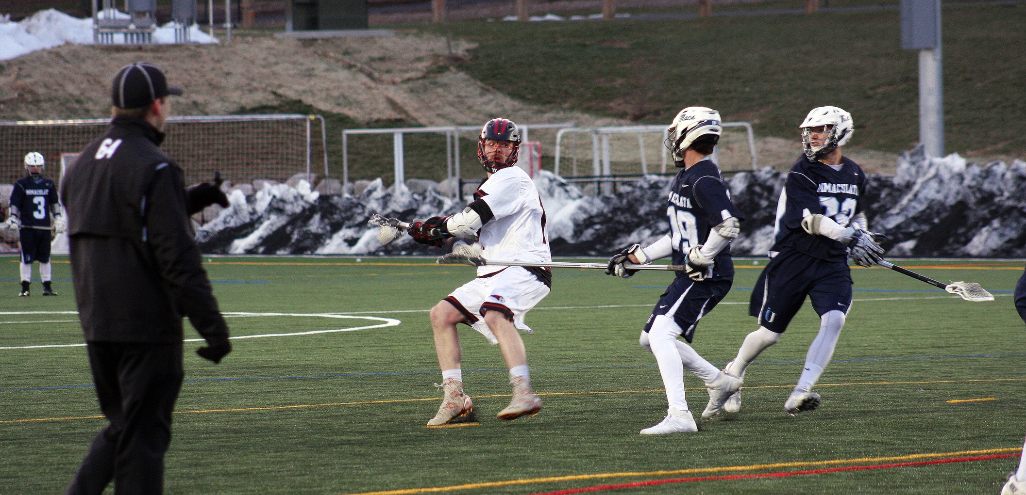 Landels Lifts Men's Lacrosse Over Immaculata, 14-10