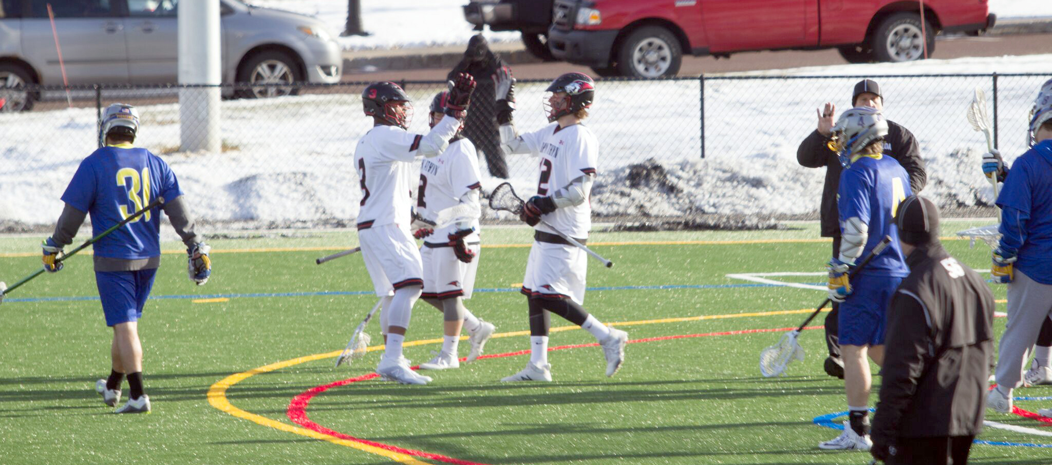 Men's Lacrosse Upends Medaille, 20-4