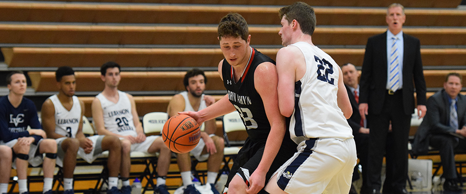 Men's basketball takes on NEAC southern division leader Lancaster Bible in Asplundh Field House Saturday