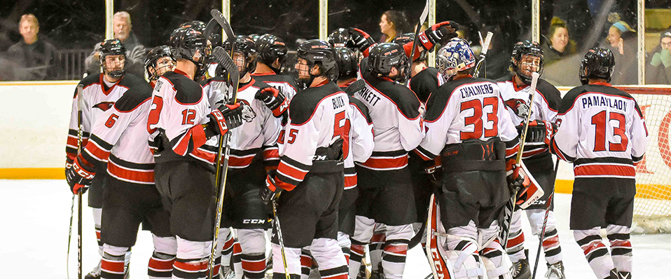 Ice hockey heads to No. 7 Utica Friday night