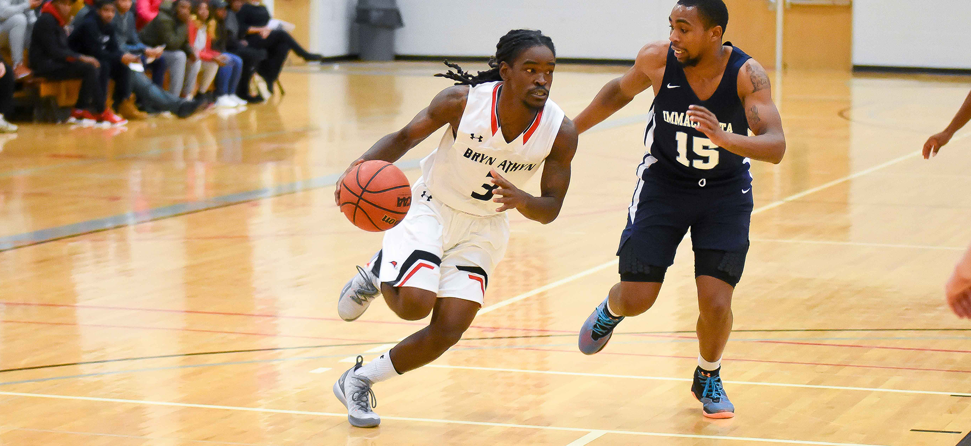 Lions power past Immaculata in overtime for 105-99 victory