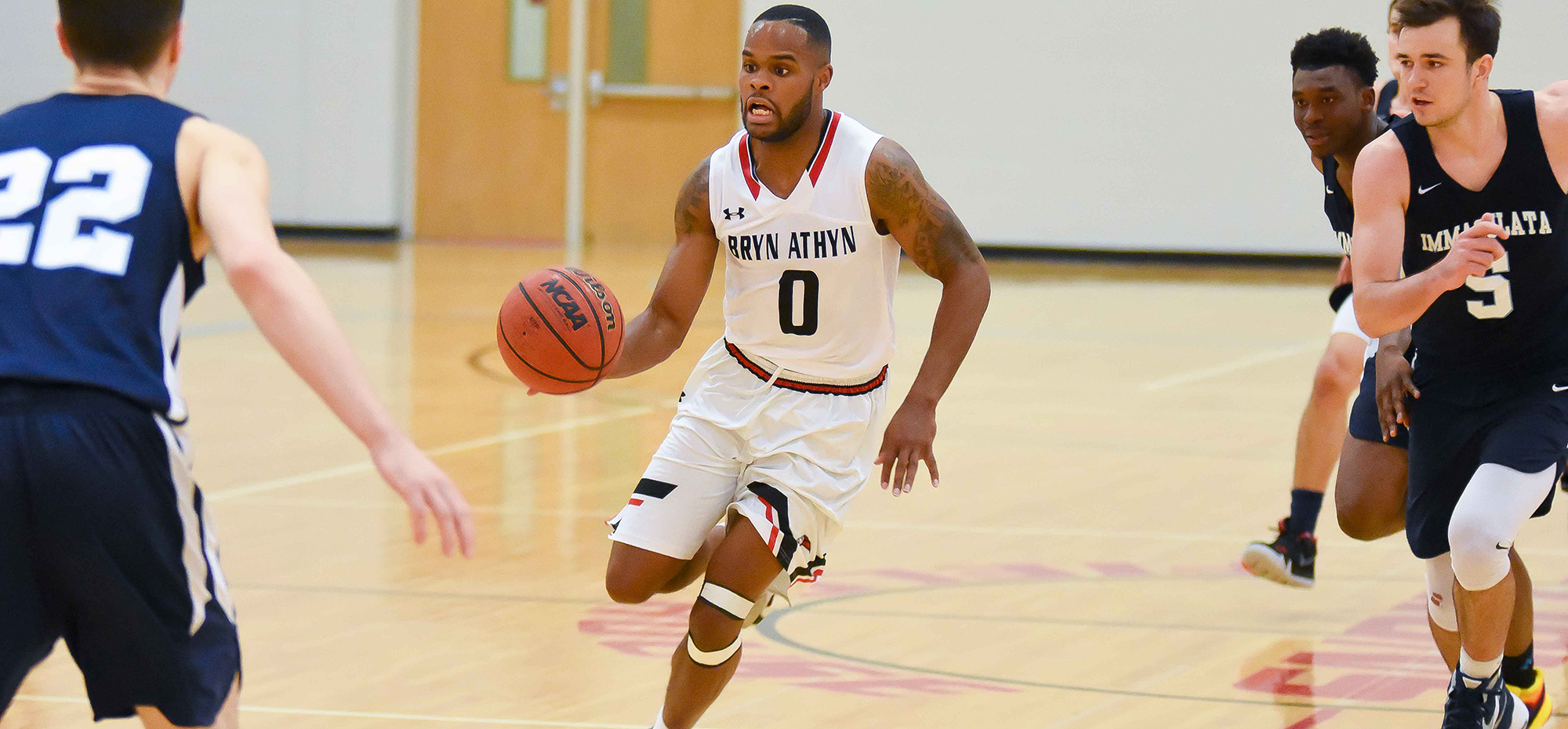 Crenshaw records double-double as Lions win CSAC debut over Keystone, 79-74