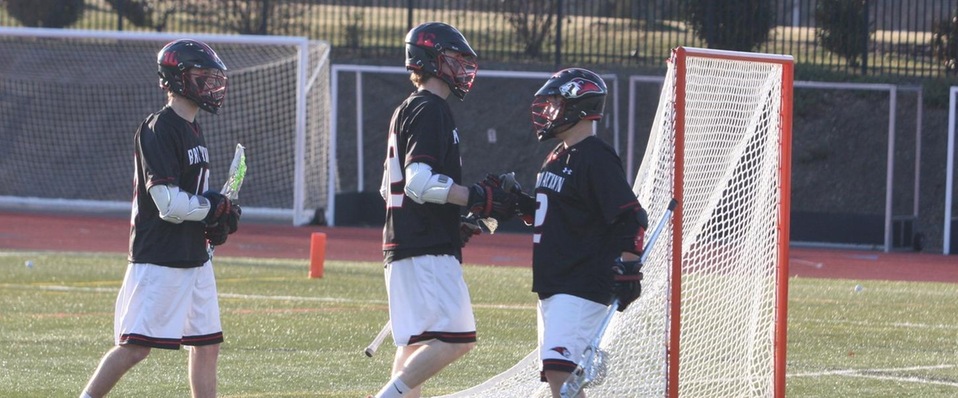 Frame scores four times in men's lacrosse's 15-9 loss to Stockton