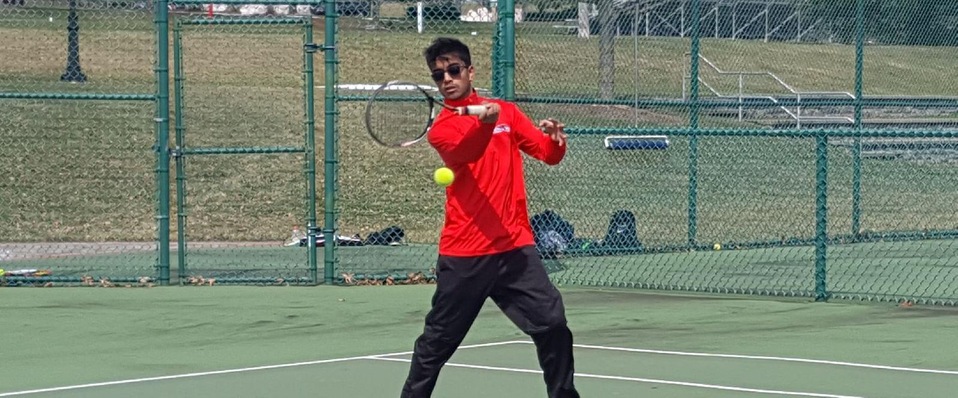 Men's tennis begins 2018 with 6-3 win over Rosemont