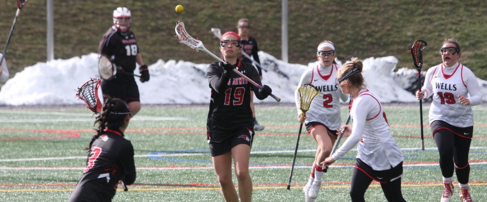 Women's lacrosse knocks off Wells for first NEAC win of the year