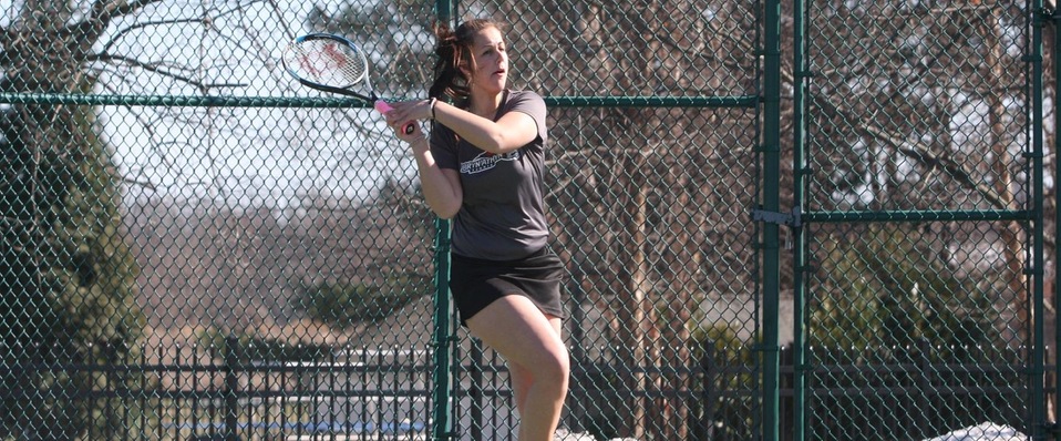 Women's tennis picks up first NEAC win of the season, 6-3 over Penn College