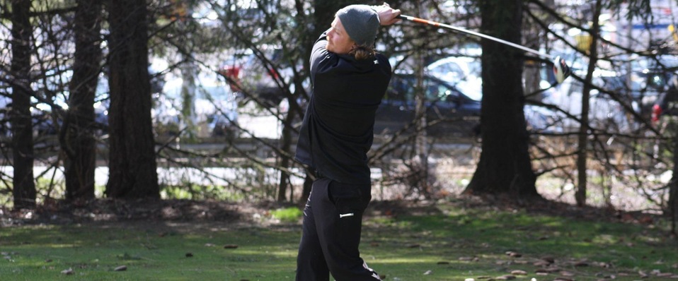 Men's golf in eighth after first day of NEAC Championship