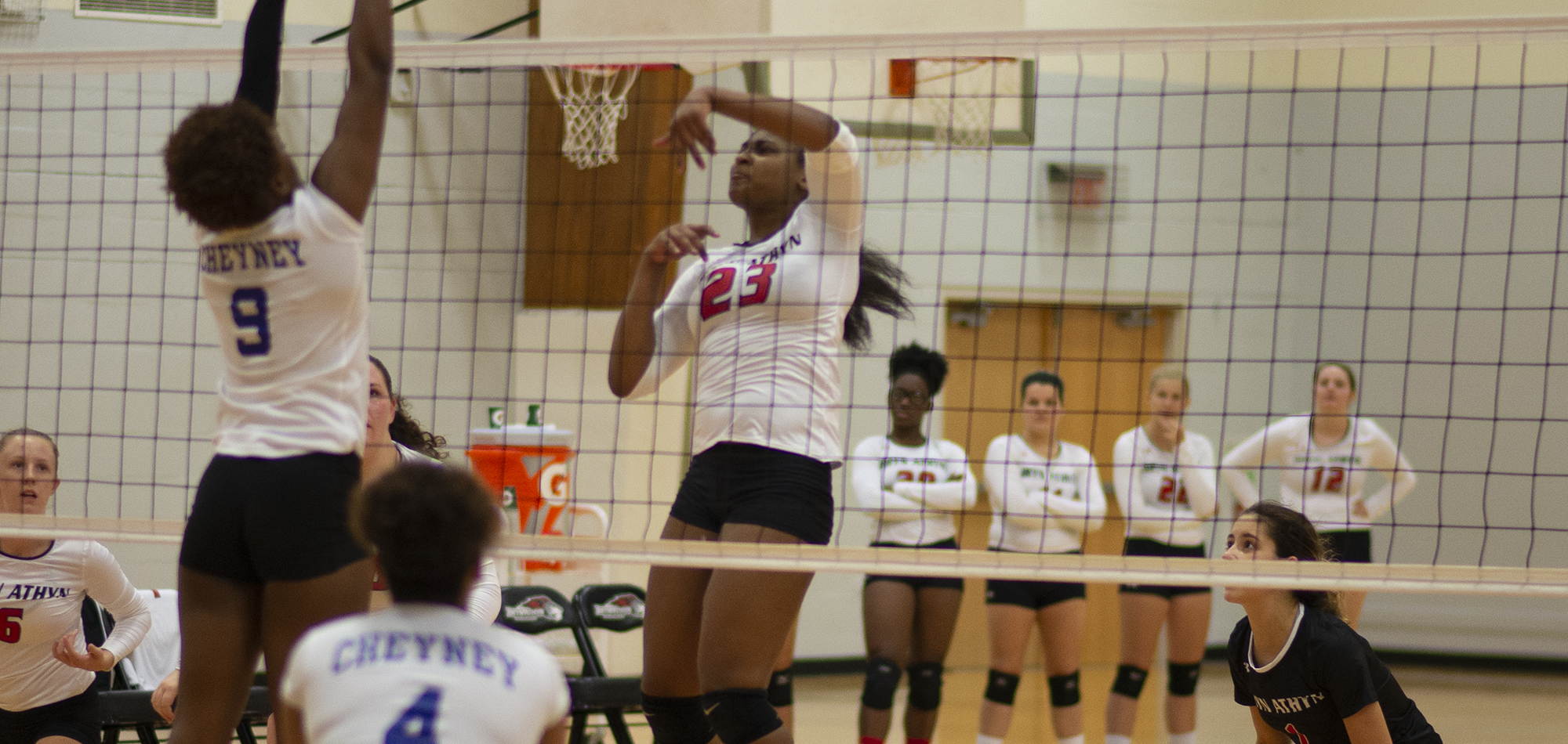 Lions pick up five-set victory at Penn State Abington