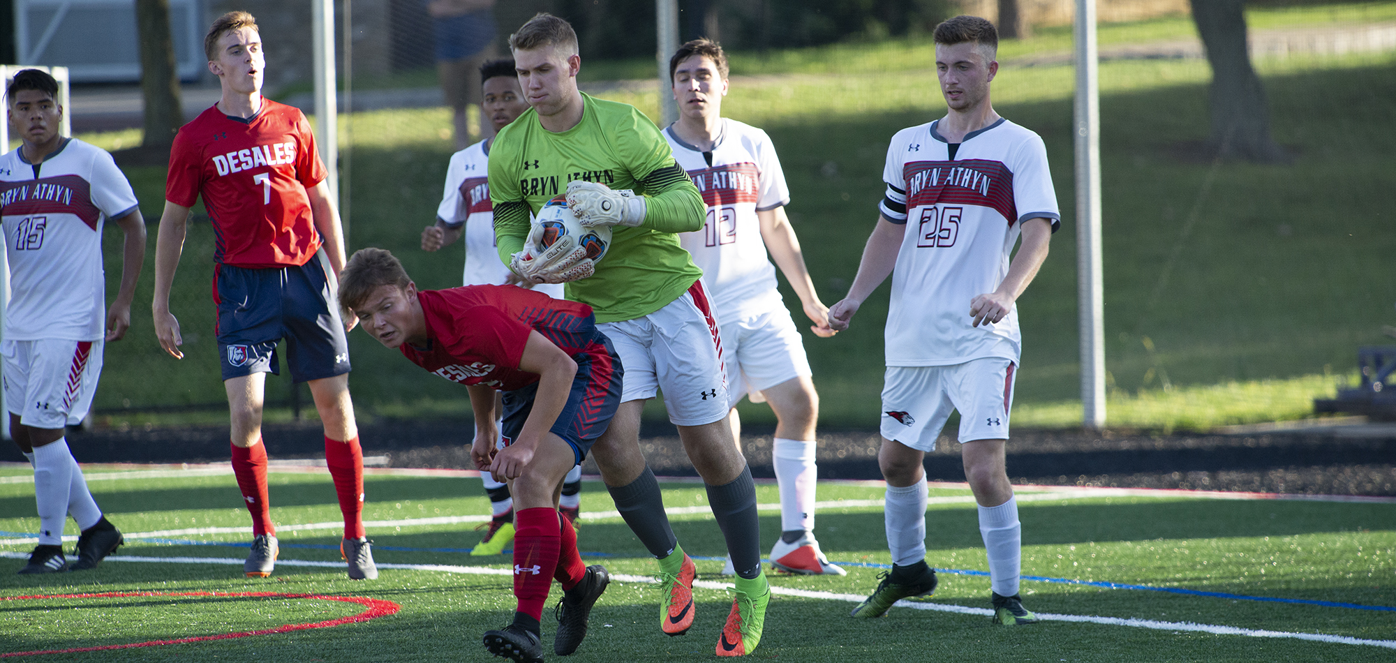 Men's soccer falls to Rosemont in Colonial States Athletic Conference debut