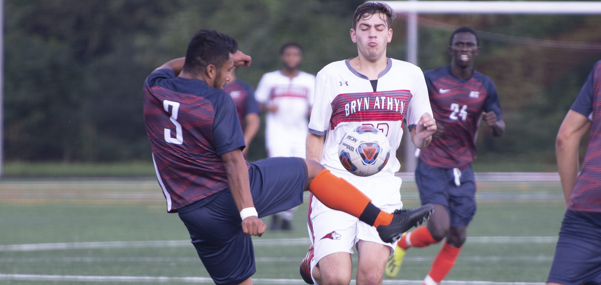 Men's soccer falls in overtime to Keystone in CSAC battle