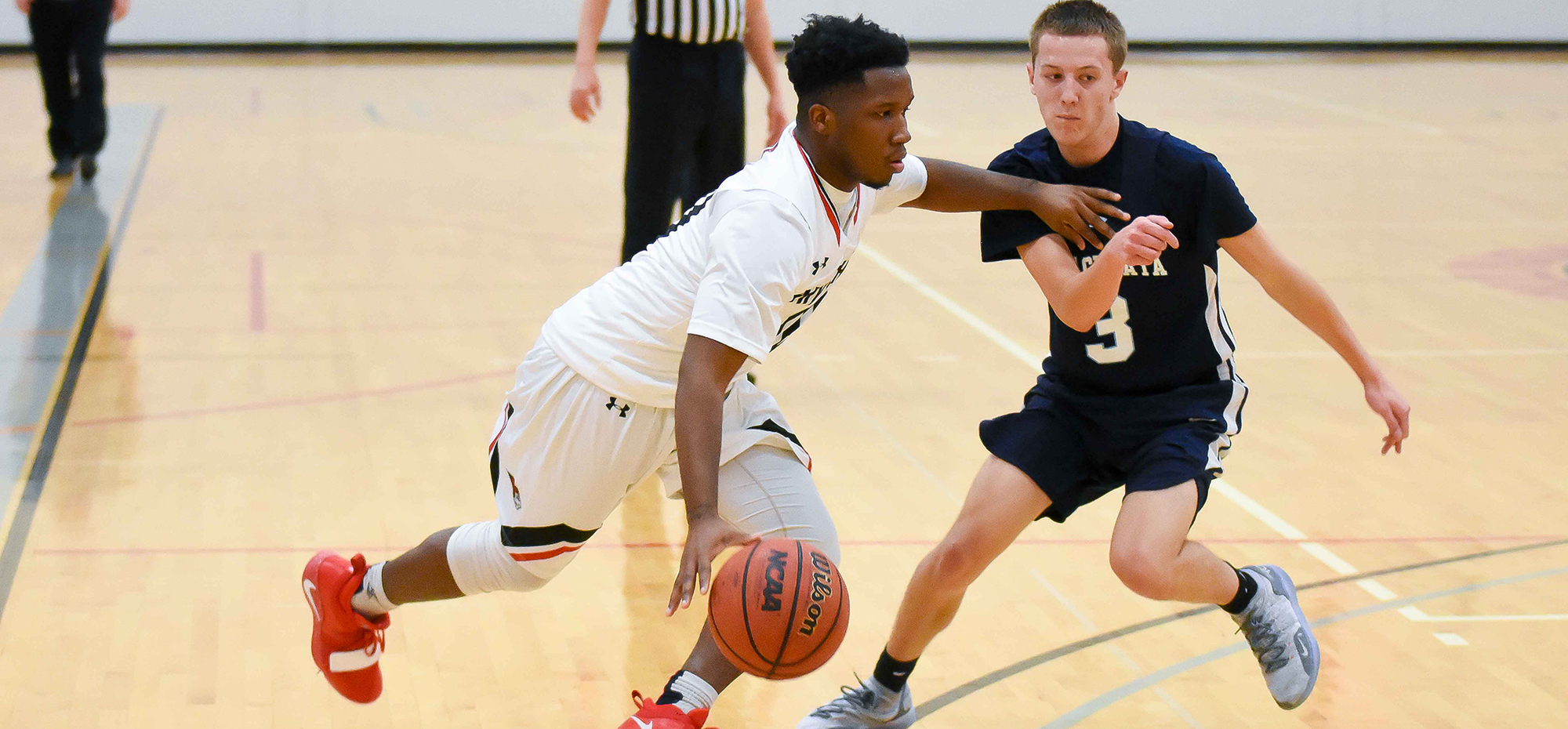 Lions overpower Valley Forge 82-59  in final non-conference game of season