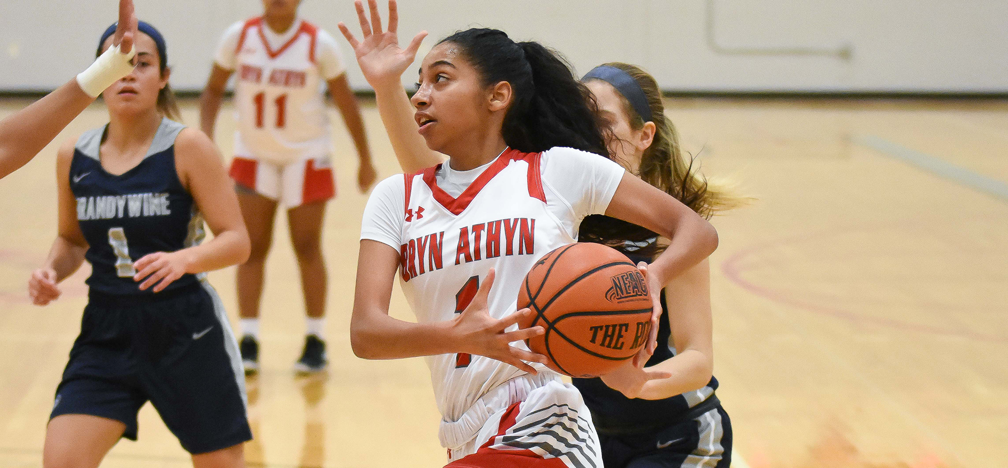Women's basketball falls to Penn State Brandywine, 64-57, in home opener