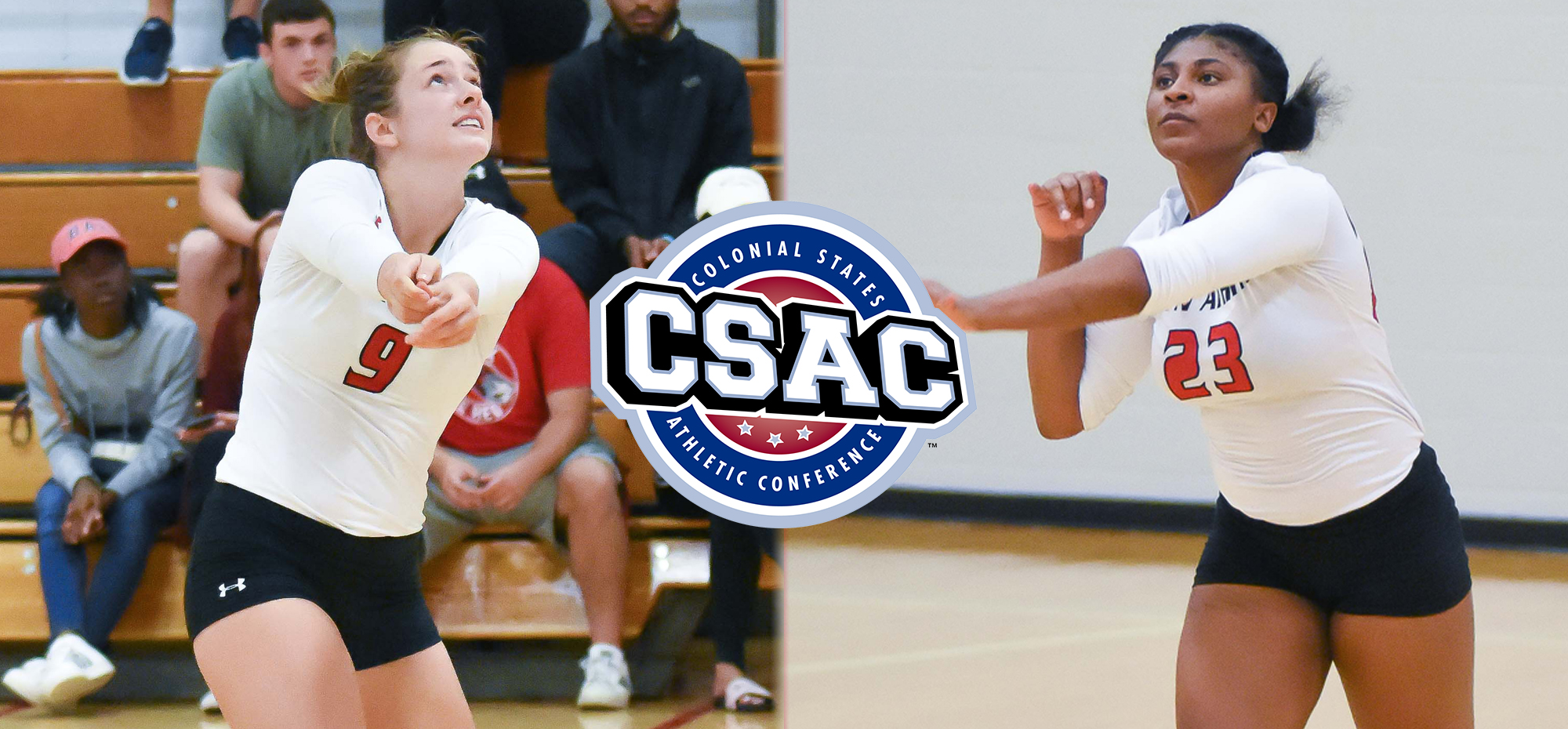 Dewees, Cliney earn places on All-CSAC women's volleyball team