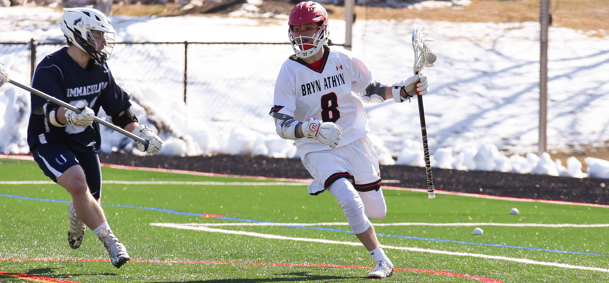 Second half dominance carries Lions to 15-6 victory over Immaculata