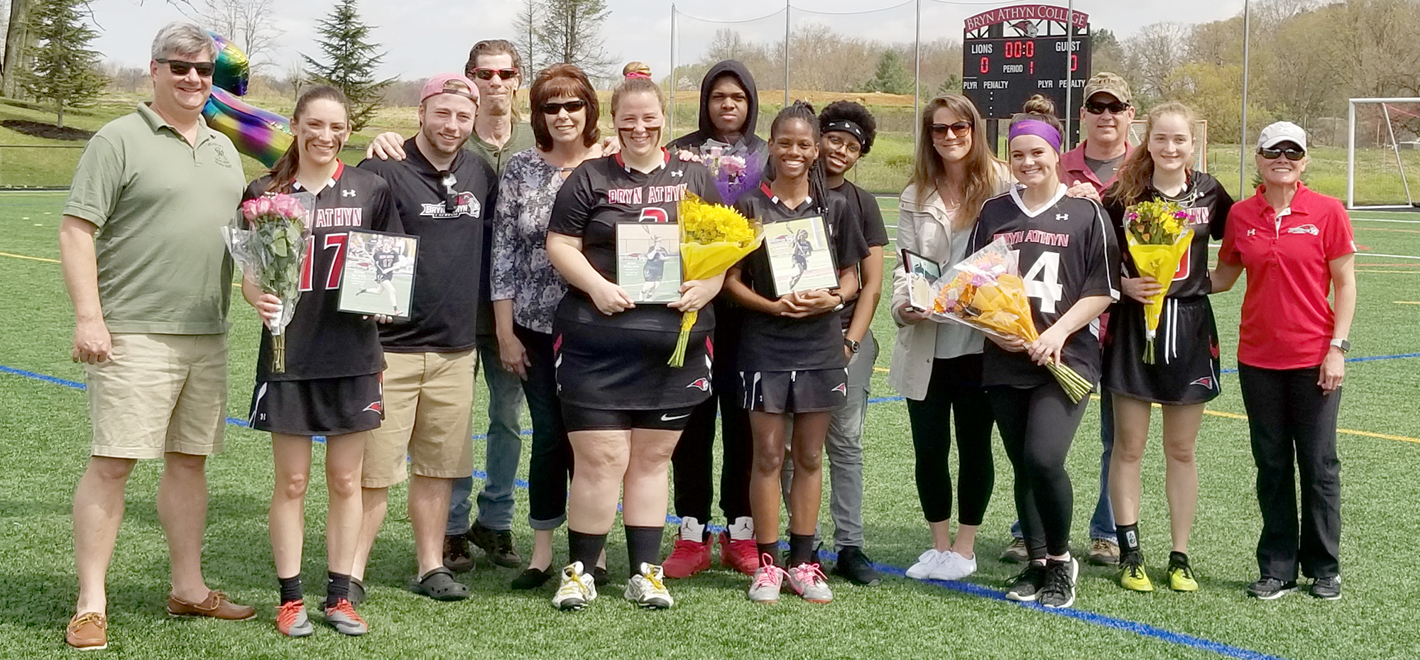 Trio of Lions have career days as Lions down Cedar Crest on Senior Day, 21-1
