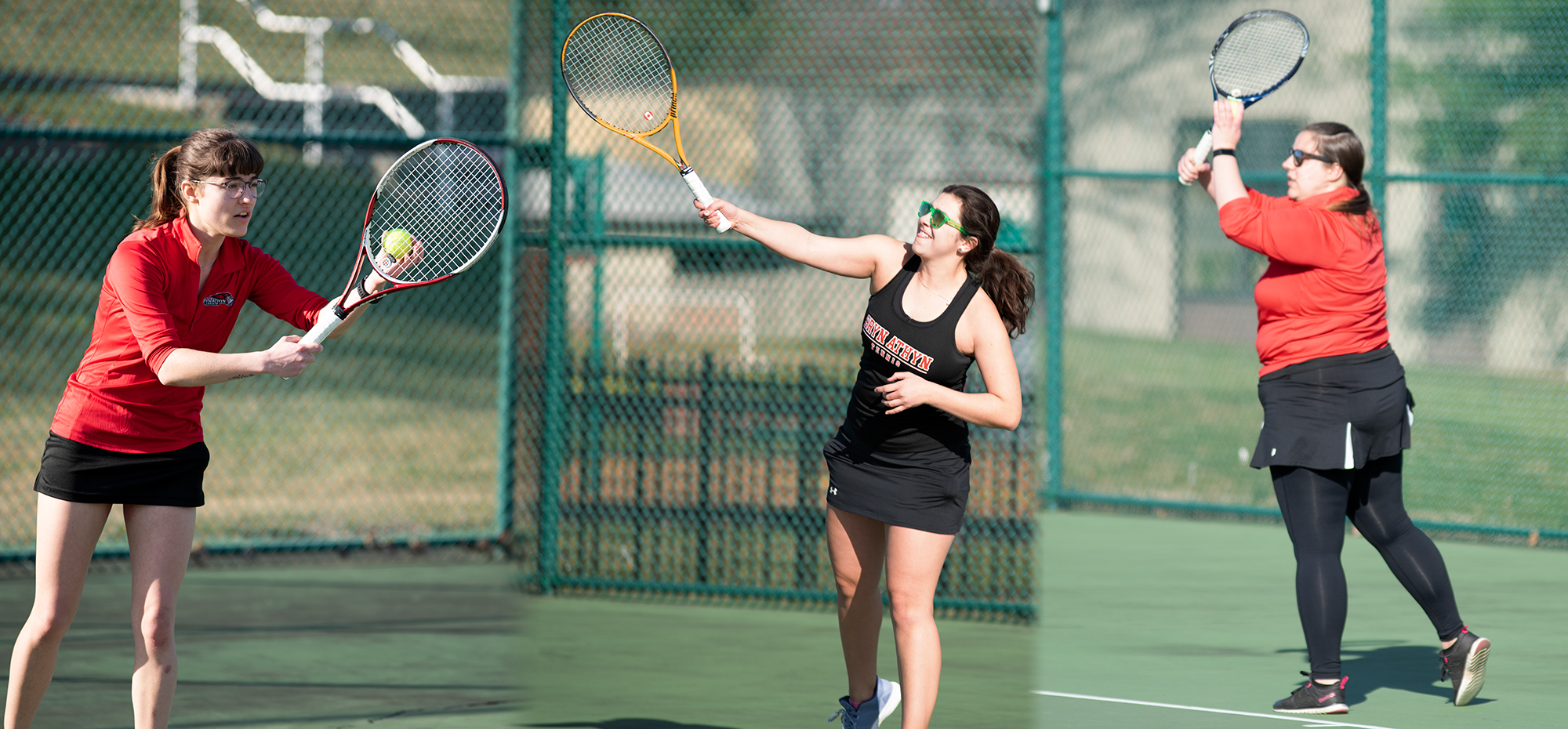 Three singles players, two doubles teams named to All-CSAC women's tennis team