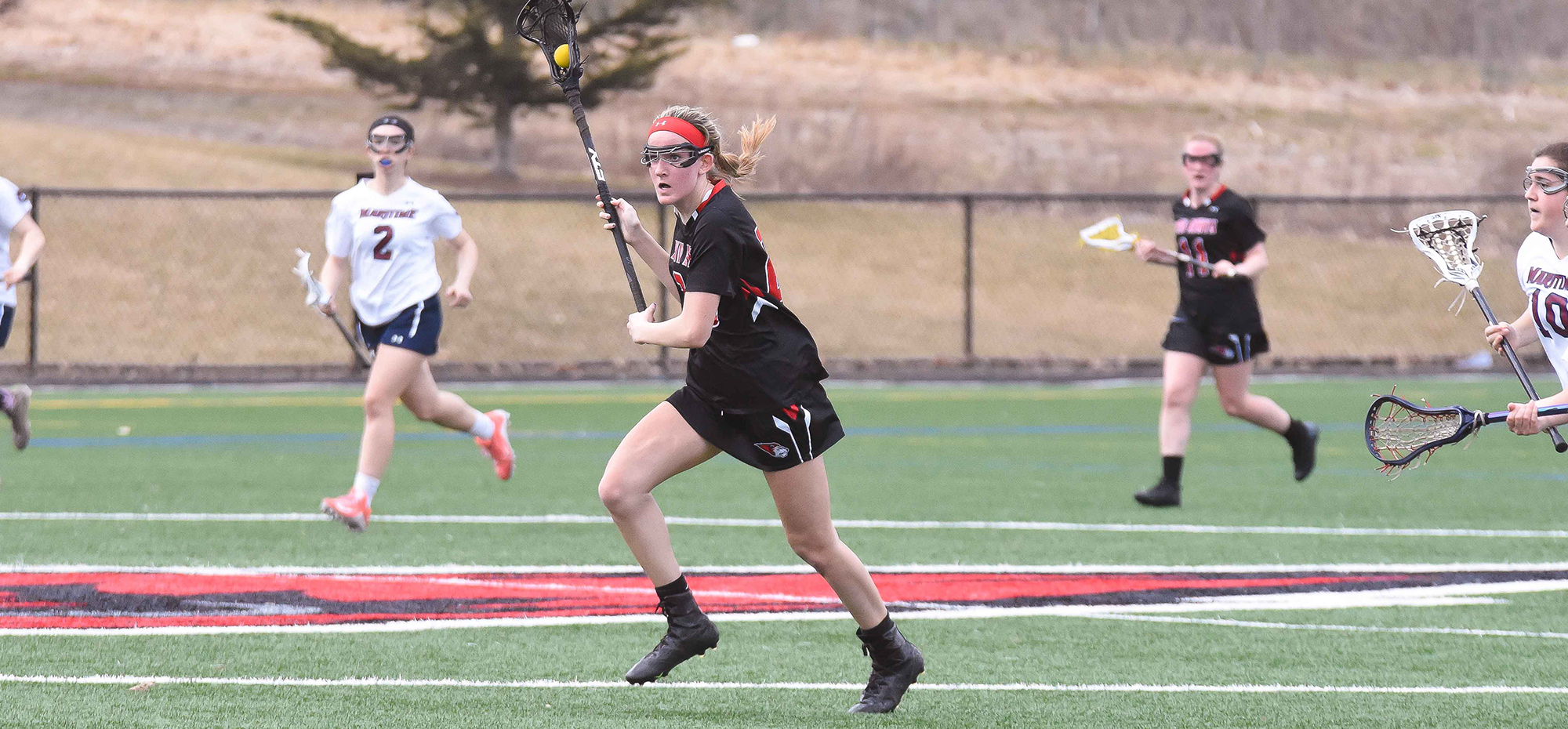 Lennox reaches 100 career points in Lions' 18-0 CSAC win over Centenary (N.J.)