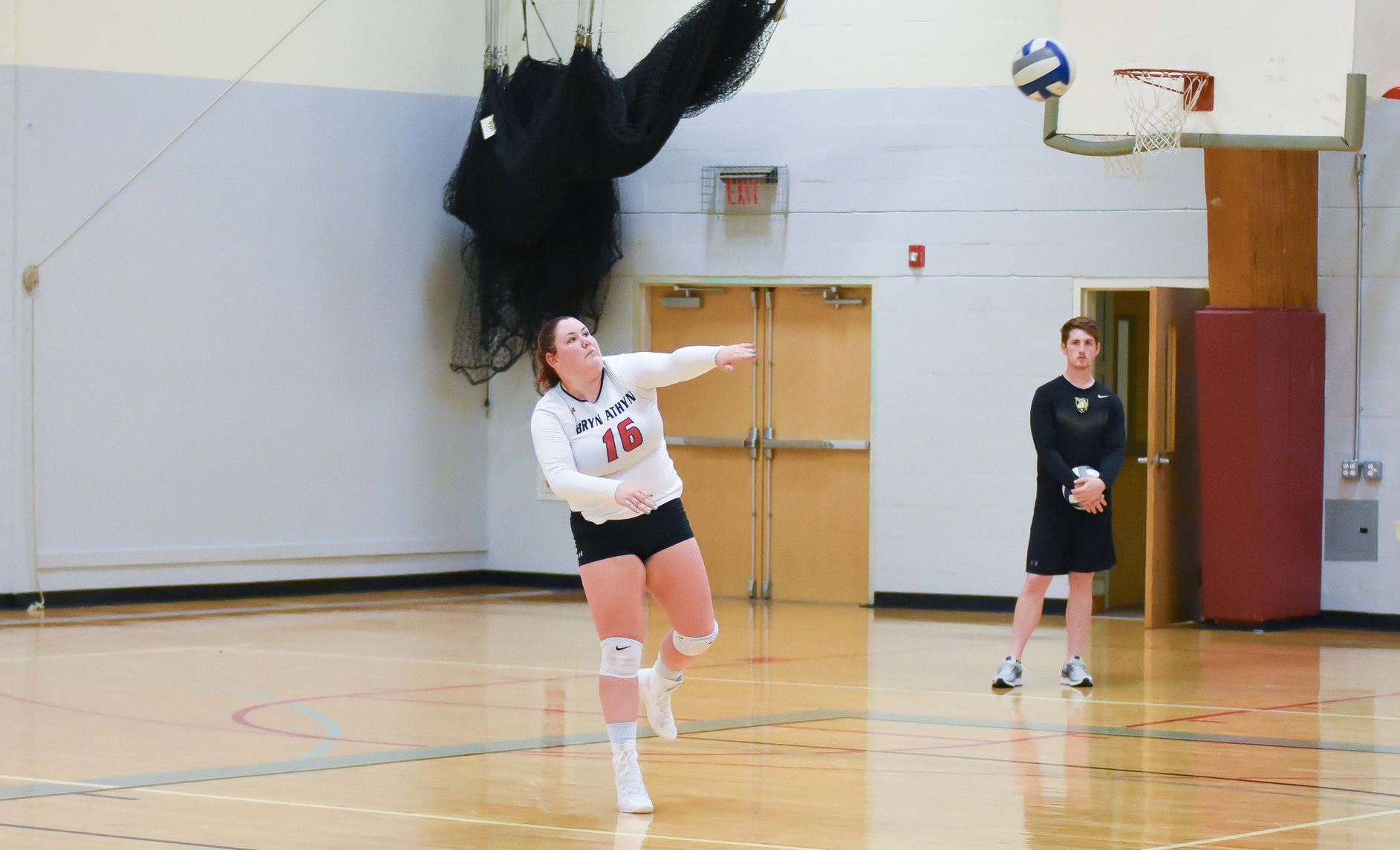 Volleyball tripped up at Wesley, 3-0