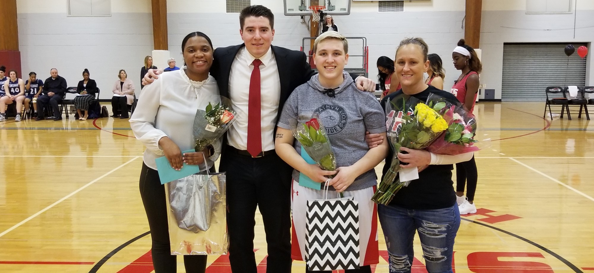 Women's basketball defeated by Centenary (N.J.) on Senior Night