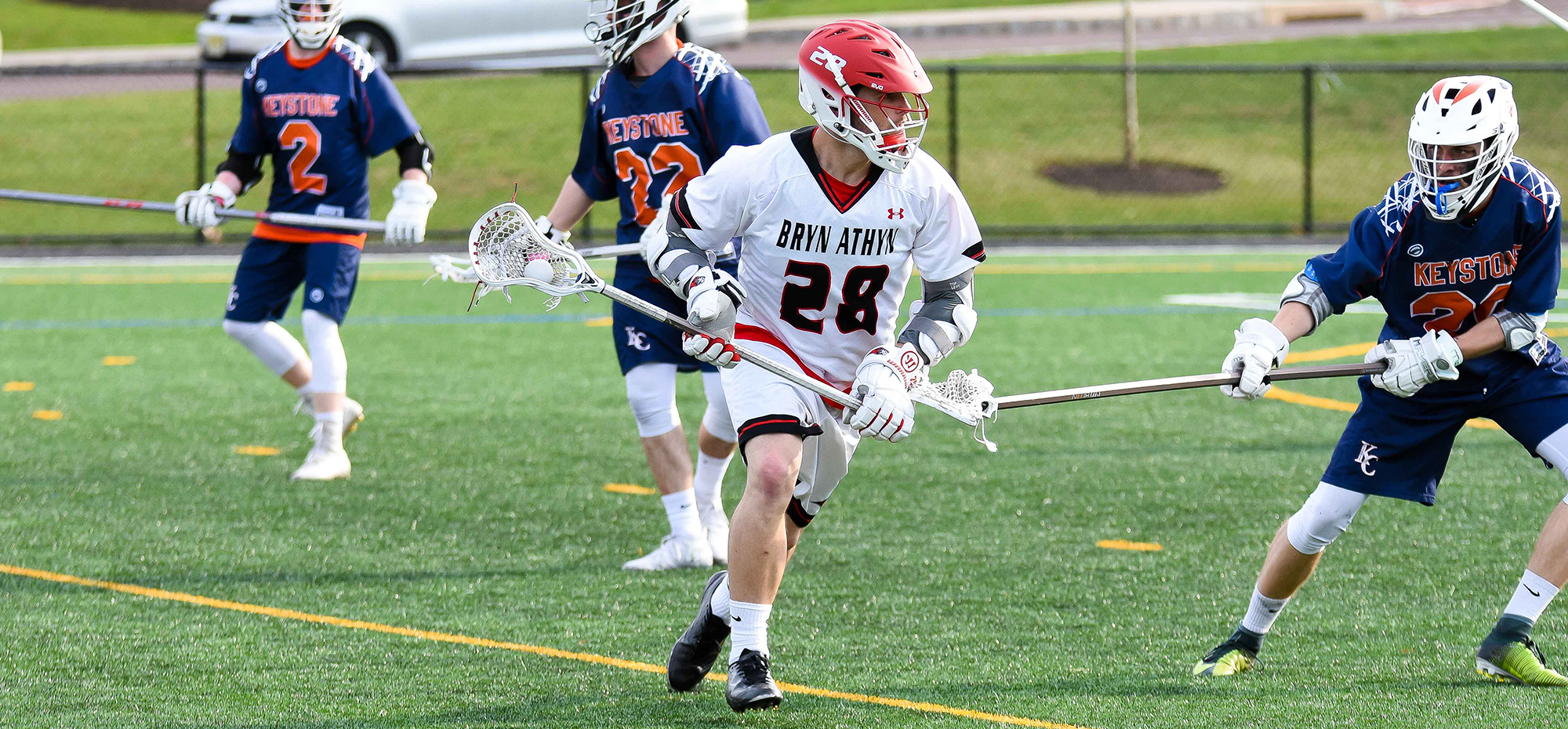 Perkett scores for men's lacrosse in home loss to Albright
