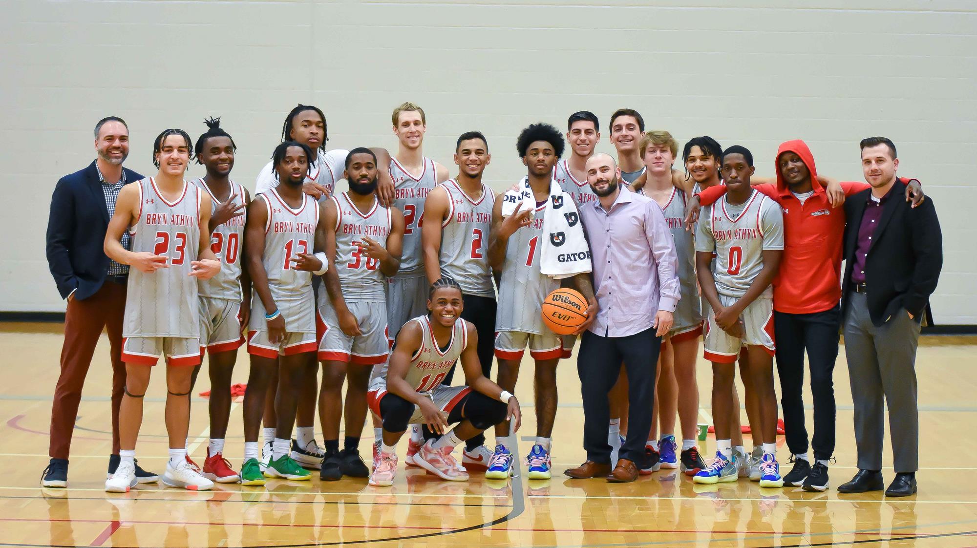 Men's basketball topples Bison of Gallaudet for first win of the season