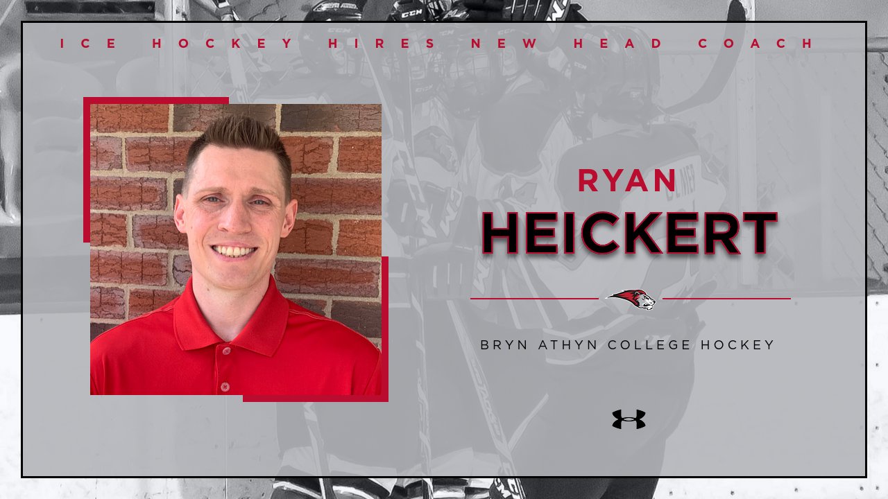 Ryan Heickert tabbed head coach of Bryn Athyn ice hockey club  program