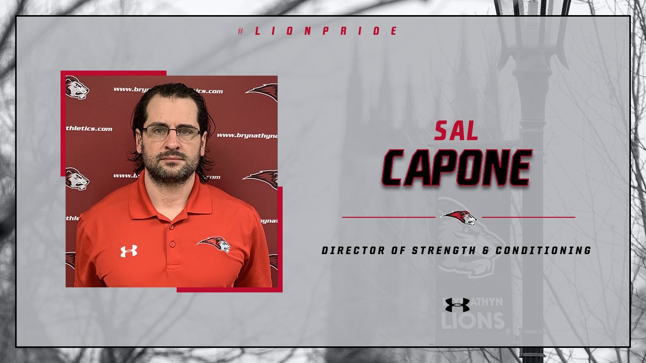 Salvatore Capone transitions to Assistant Director of Athletics for Strength and Conditioning