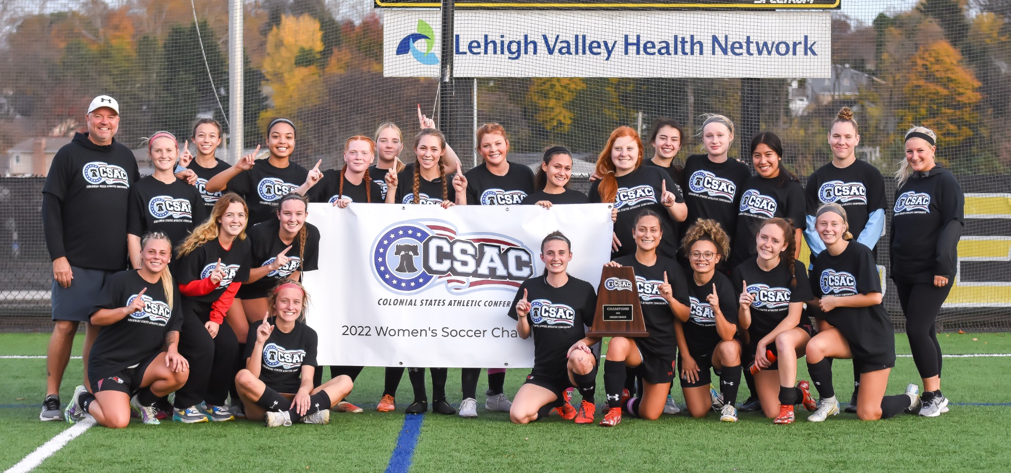 Women's Soccer wins second straight CSAC Championship