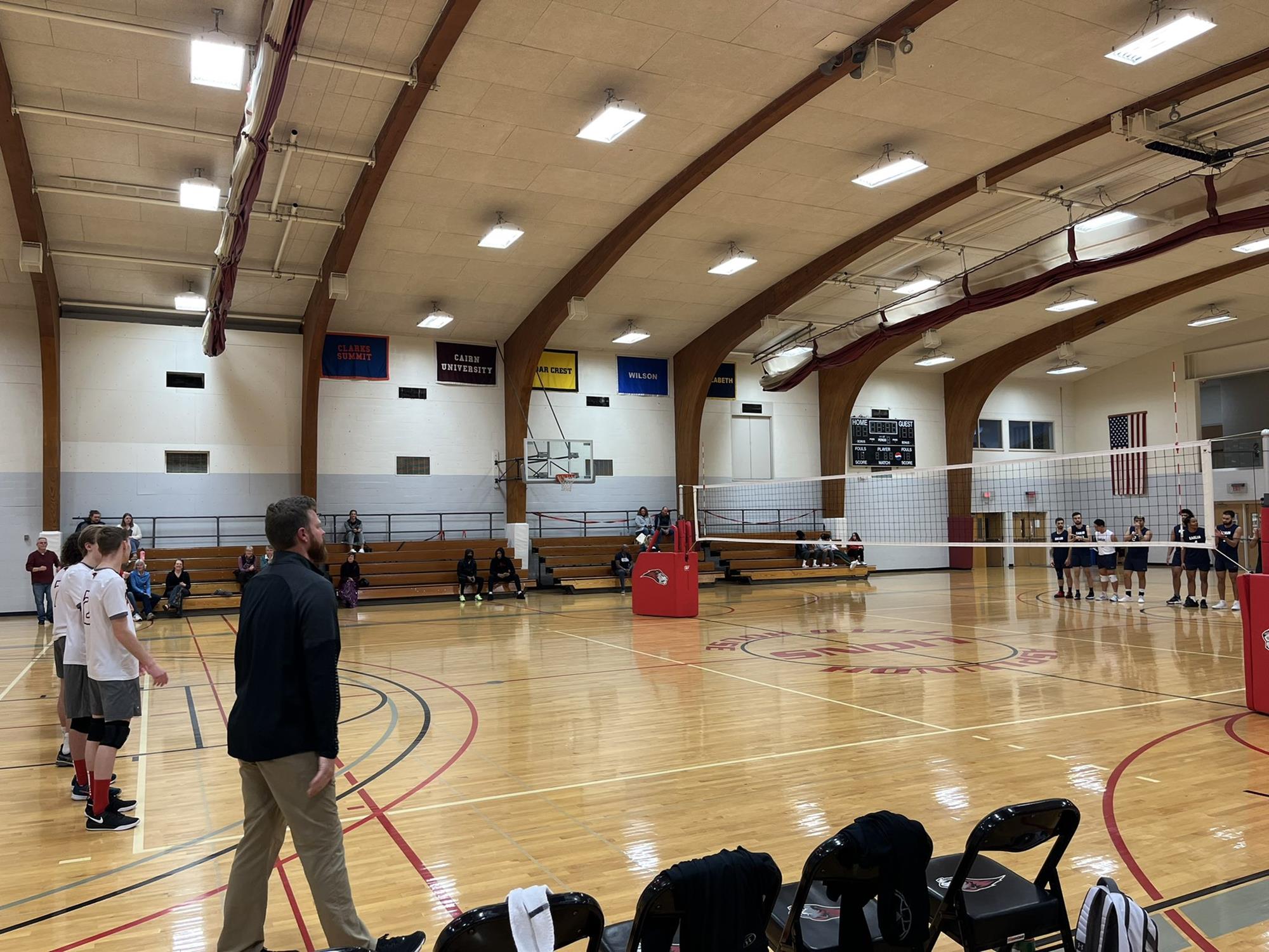 Men's volleyball drops match against St Elizabeth
