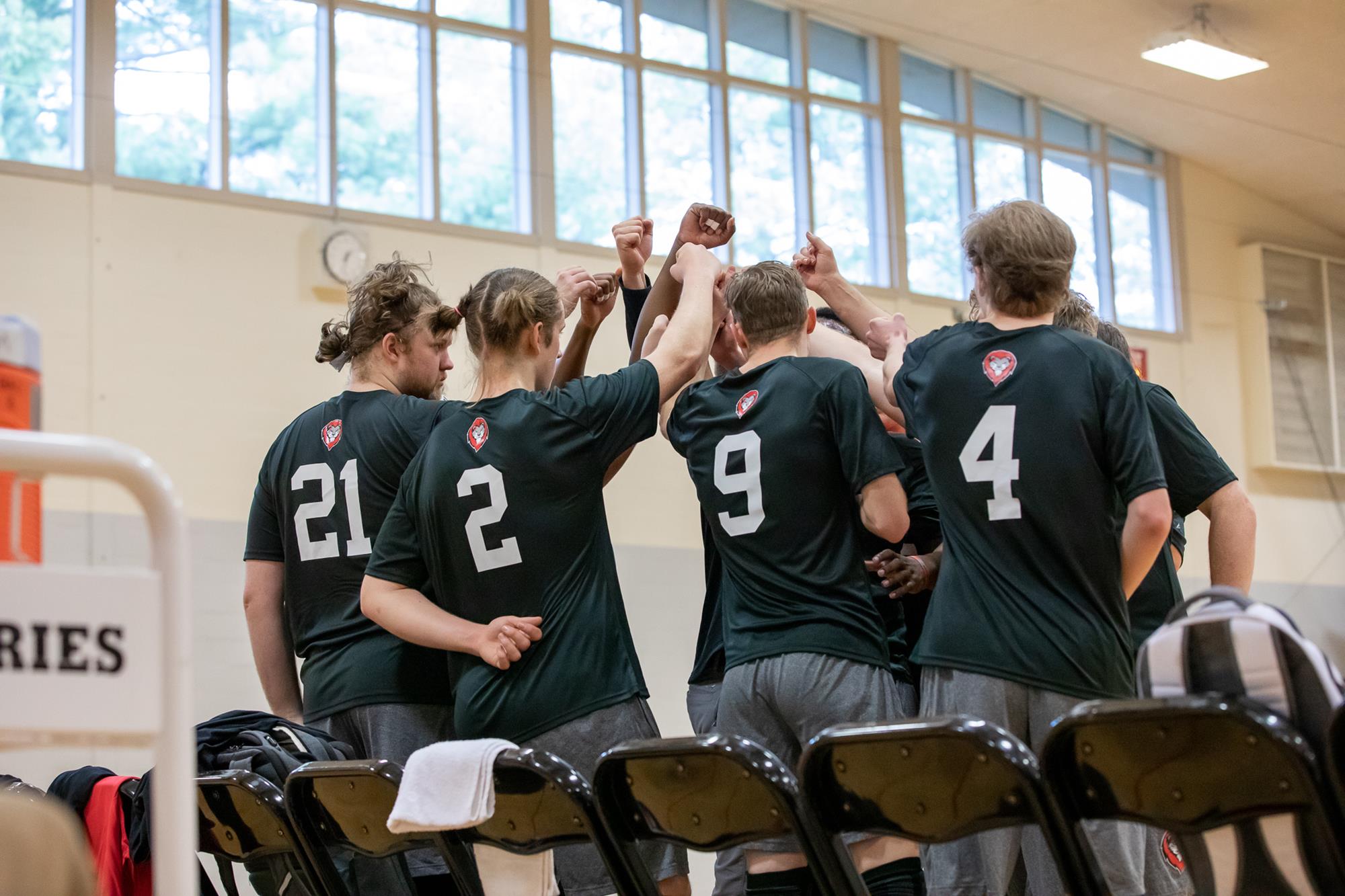 Men's Volleyball builds as an upstart program