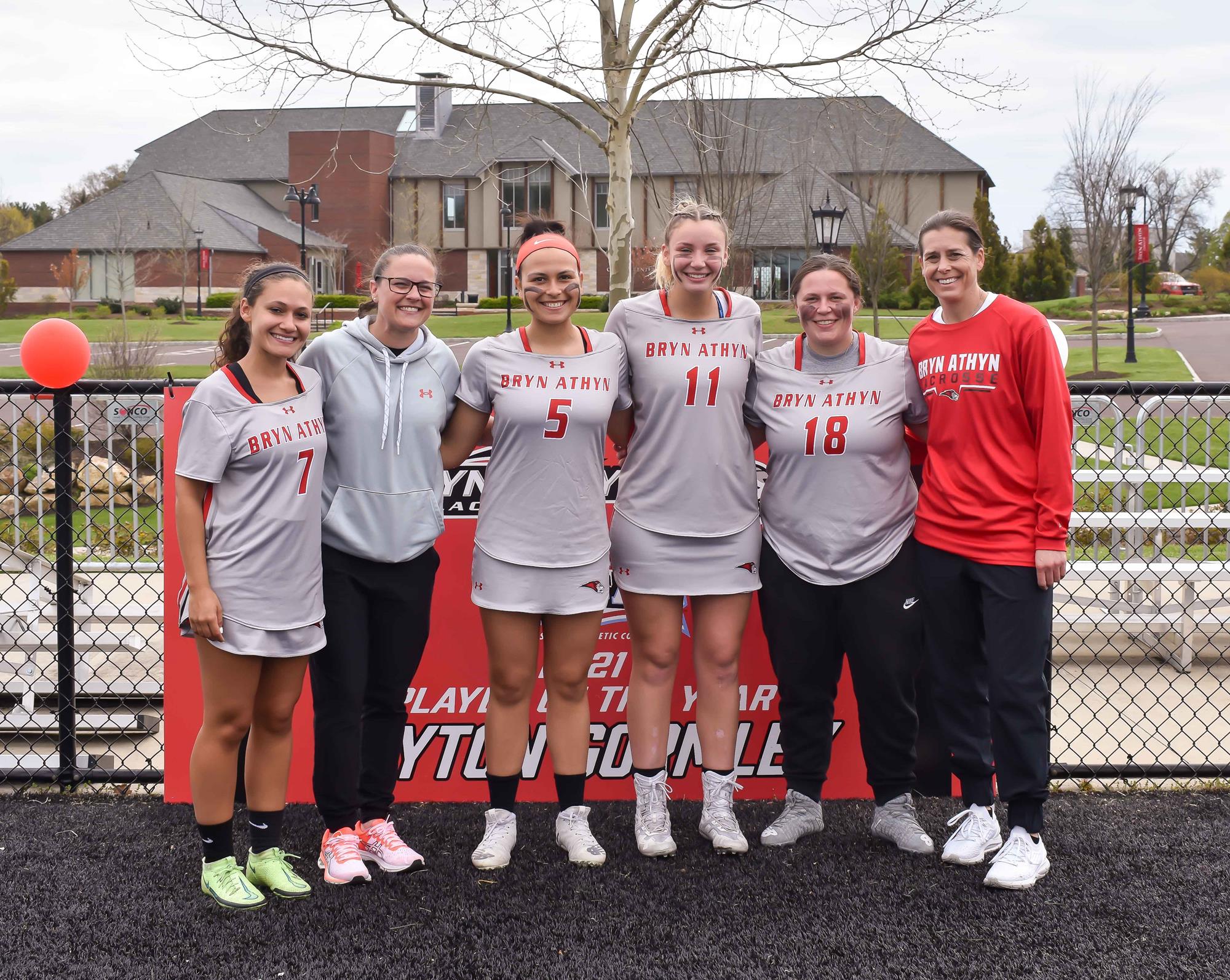 Four seniors for women's lacrosse go out on top in last regular season game at home