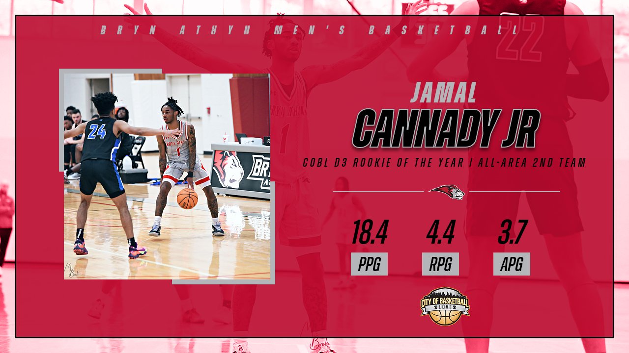 Canandy Jr gets Division III Rookie of the Year and All-Area 2nd Team Nod from City of Basketball Love