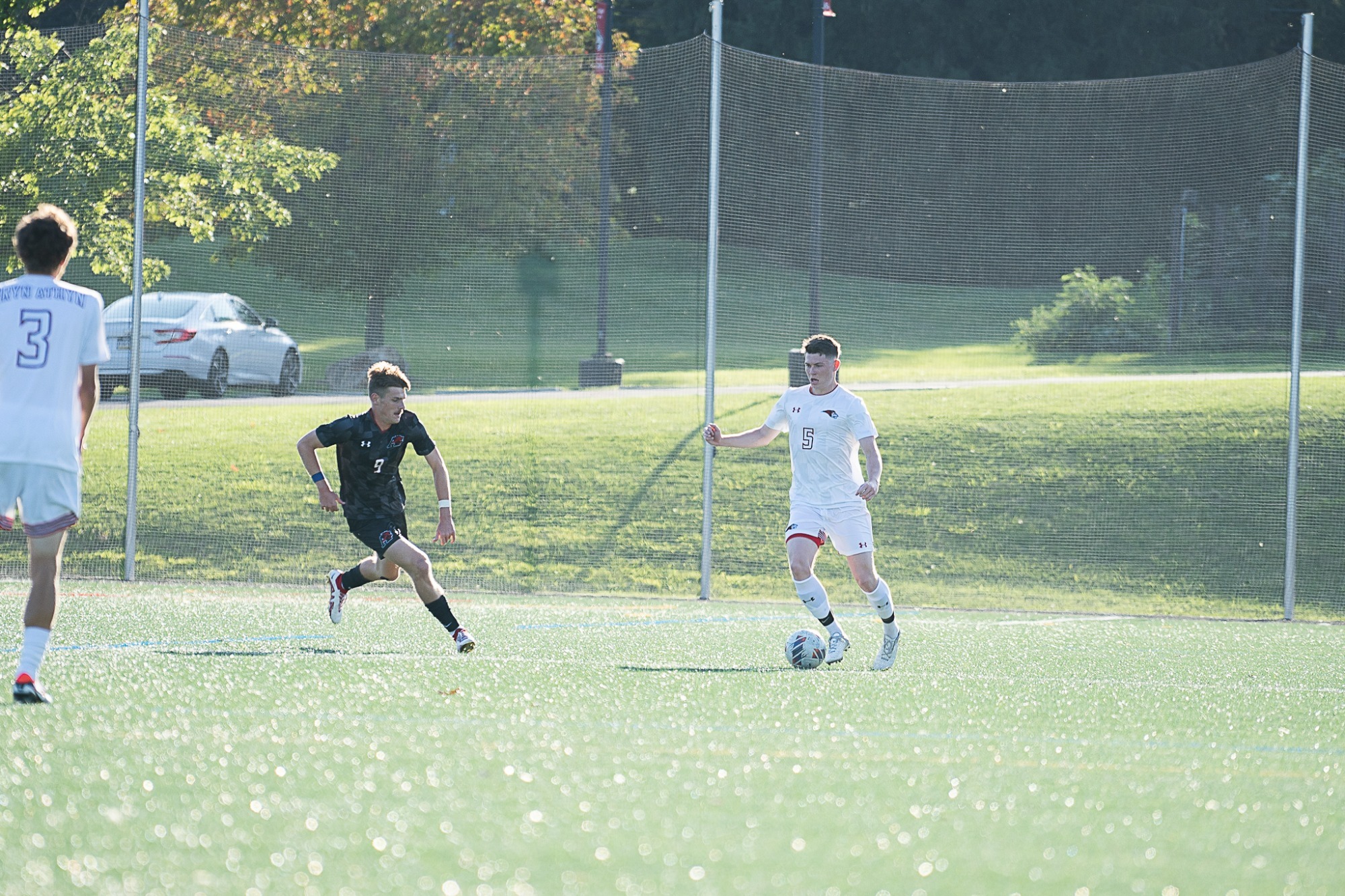 Men's Soccer competes with Cairn